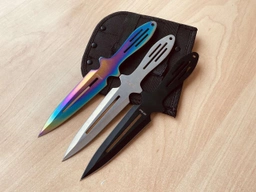 Ножі(сталь) метальні комплект 3 в 1 Кунаї Наруто фото від покупців 1