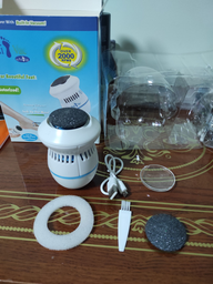 Электрическая пемза для ног Pedi Vac USB пилка фото от покупателей 5