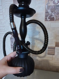 Кальян Hookah Smile Black высотой 29 см на 1 персону фото от покупателей 3