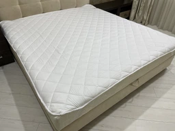Наматрацник стьобаний Comfort з гумками по кутах 200*200 (8-11974) TM IDEIA фото від покупців 6