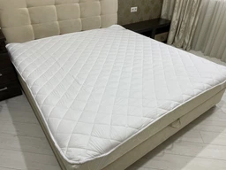 Наматрацник стьобаний Comfort з гумками по кутах 200*200 (8-11974) TM IDEIA фото від покупців 5