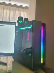 Корпус Cougar Gemini S Silver, Mini ITX / Micro ATX / ATX, 2*3.5'+3*2.5', підсвітка Trelux RGB, Glass Wings боковая панель фото от покупателей 6