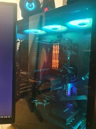 Корпус Cougar Gemini S Silver, Mini ITX / Micro ATX / ATX, 2*3.5'+3*2.5', підсвітка Trelux RGB, Glass Wings боковая панель
