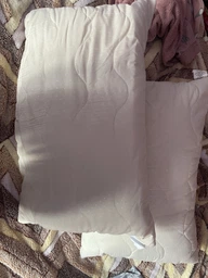 Набор антиаллергенных подушек MirSon EcoSilk №1602 Eco Light 50х70 2 шт средние Creamy (2200002651981)