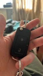 Корпус выкидного ключа для Volkswagen Passat Touran T5 Caddi Jetta Golf Galakeys 2 кнопки лезо HU66 (02-02) фото от покупателей 2
