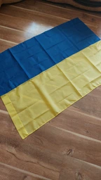 Прапор України Making 140х90см синьо-жовтий фото от покупателей 2