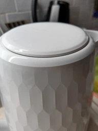 Електрочайник Russell Hobbs Honeycomb 1.7л, пластик, білий фото от покупателей 1
