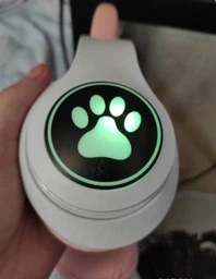 Бездротові Bluetooth-навушники "Котячі вушка" з мікрофоном та FM радіо Cat STN-28 AUX з підсвіткою Чорні фото от покупателей 1