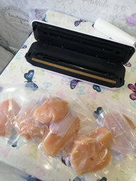 Вакуумный упаковщик бытовой Triniti VS6621. Кухонный вакууматор для дома, для продуктов (150120) фото от покупателей 5
