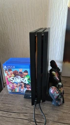 Мультифункціональна вертикальна підставка DOBE для Sony PlayStation PS4 PRO / PS4 Slim / PS4 Fat з охолоджувальними кулерами / зарядна станція для двох геймпадів DualShock 4 з LED підсвічуванням / підставка під 10 дисків фото від покупців 1