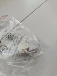 Модуль EPNew RJ45, Keystone, UTP, cat.6, 110, W - 16.6 мм, 6KTVM-U0WH фото от покупателей 1