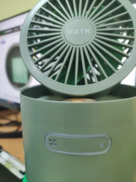Вентилятор с увлажнением аккумуляторный RZTK Multi Fan White