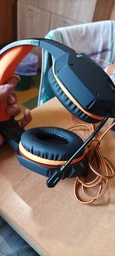 Наушники REAL-EL GDX-7700 SURROUND 7.1 black-orange фото від покупців 3