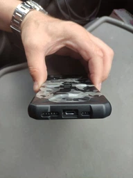 Чохол протиударний UAG Pathfinder MagSafe Original для Iphone 15 Pro (6.1") Silver 114281113333 фото від покупців 9