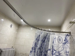 Карниз для ванної Комфорт Люкс кутовий 150×70 фото від покупців 12