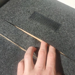Чохол-конверт з войлоку Fruct Felt NW13 для MacBook Air 13.6 M2/Air 13 (2018-2021)/Pro 13 (2016-2022) Сірий фото від покупців 5