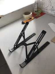 Складная подставка для ноутбука и планшета с регулировкой высоты Laptop Stand фото от покупателей 2