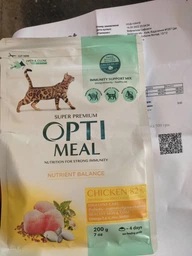 Сухой корм для котят Kitten Chicken курица 1 кг Optimeal фото от покупателей 4