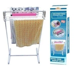 Напольная сушилка Mobile towel rack для белья фото от покупателей 3