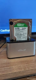 Док станція Blueendless HD07 для HDD SSD 2.5" 3.5" SATA III USB3.0 з функцією клонування фото від покупців 1