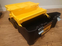 Ящик для инструментов Stanley ESSENTIAL Cantilever, 19", 490х290х250 мм, с металлическими (STST83397-1) фото от покупателей 2