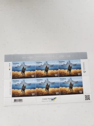 Блок марок Русскій воєнний корабль, іДі...! Героям Слава! W фото від покупців 4