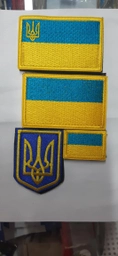 Флаг Украина на липучке набор №2 (83297)
