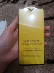 Защитное стекло для Xiaomi Redmi Note 8 Pro Black 3D фото від покупців 12