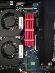 Радіатор Ewell для M.2 NVMe SSD, red (EW344)