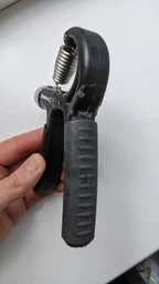 Кистьовий пружинний еспандер EasyFit Hand Grip 5-60 кг сірий (ручний пружинний тренажер з регульованим навантаженням) фото від покупців 2