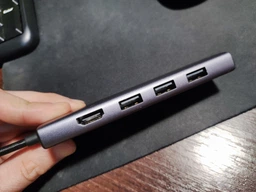 USB-хаб Ugreen CM511 USB-C to HDMI 4K 30Hz + 3 x USB 3.0 + PD100W Power Port Space Grey (15596) фото от покупателей 1