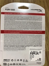 SSD диск Kingston HyperX Fury 3D 240GB 2.5" SATAIII TLC (KC-S44240-6F) фото от покупателей 1
