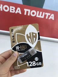 Флешка Hi-Rali 64GB USB3.0 Corsair чорний