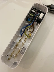 Сетевой фильтр-удлинитель RZTK Power Strip 3+3 USB-A White 1.5 м
