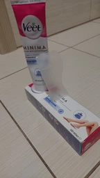 Жіночий крем Veet для депіляції волосся чутливої шкіри ніг, тіла та лінії бікіні з дозатором та лопаткою у наборі 400 мл. Veet Pure Crema Depilatoria фото від покупців 3