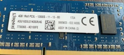Модуль пам'яті для ноутбука SoDIMM DDR3L 8GB 1600 MHz Golden Memory (GM16LS11/8) фото від покупців 3