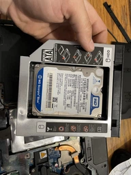 Карман-переходник 9.5 мм для установки второго жесткого диска 2.5" SSD/HDD SATA 3.0 в отсек DVD (optibay caddy) фото от покупателей 16