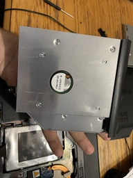 Карман-переходник 9.5 мм для установки второго жесткого диска 2.5" SSD/HDD SATA 3.0 в отсек DVD (optibay caddy) фото от покупателей 15