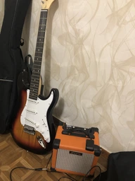 Электрогитара J8 ST HMG 101 SB (Санберст цвет)