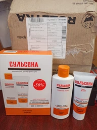 Набор Сульсена №2 Шампунь-пилинг со скрабом + Паста 2% (4823052202705/4823052203023) фото от покупателей 4