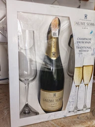 Вино ігристе Cava Jaume Serra Brut J.Garcia Carrion біле брют 0.75 л 11% + 2 келихи (2129908299083_1021000010300) фото від покупців 4