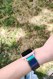 Ремешок для Amazfit BIP | Bip Lite | Bip U / Pro/ Mini | GTS | GTS 2 /3 | Gtr 42mm миланская петля 20мм Milanese loop Браслет Черный BeWatch (1010201)
