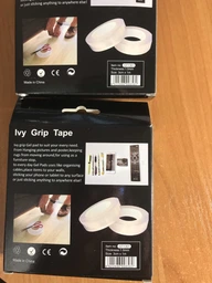 Багаторазова двостороння клейка стрічка Ivy Grip Tape 2 м Прозора фото від покупців 6