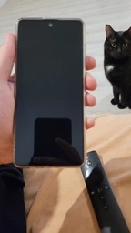 Гидрогелевая защитная пленка на Samsung Galaxy A51 на весь экран прозрачная фото от покупателей 2