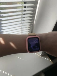 Чохол із захисним склом Protective Cover with Glass для Apple Watch 40mm rose gold фото від покупців 3