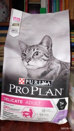Purina Pro Plan Cat Adult Delicate Turkey сухой корм для кошек с чувствительным пищеварением 1,5 кг фото от покупателей 13