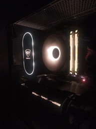 Кулер PcCooler GI-D66A Halo FRGB