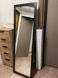 Зеркало напольное Фацет Эконом S 157x42 см Черное (ESBL) фото от покупателей 12