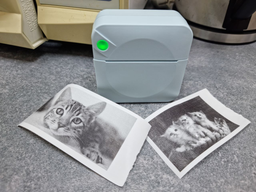 Портативний термопринтер JETIX Mini Printer з Bluetooth для друку без чорнила зі смартфона фото від покупців 3