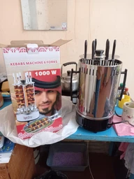 Електрошашличниця Domotec BBQ MS-7782 1000 Вт (5-3-7133)